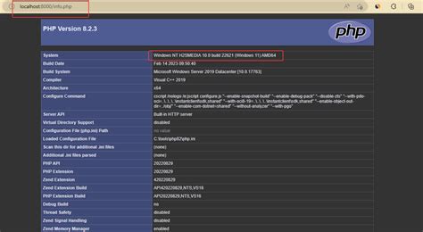 php for windows.